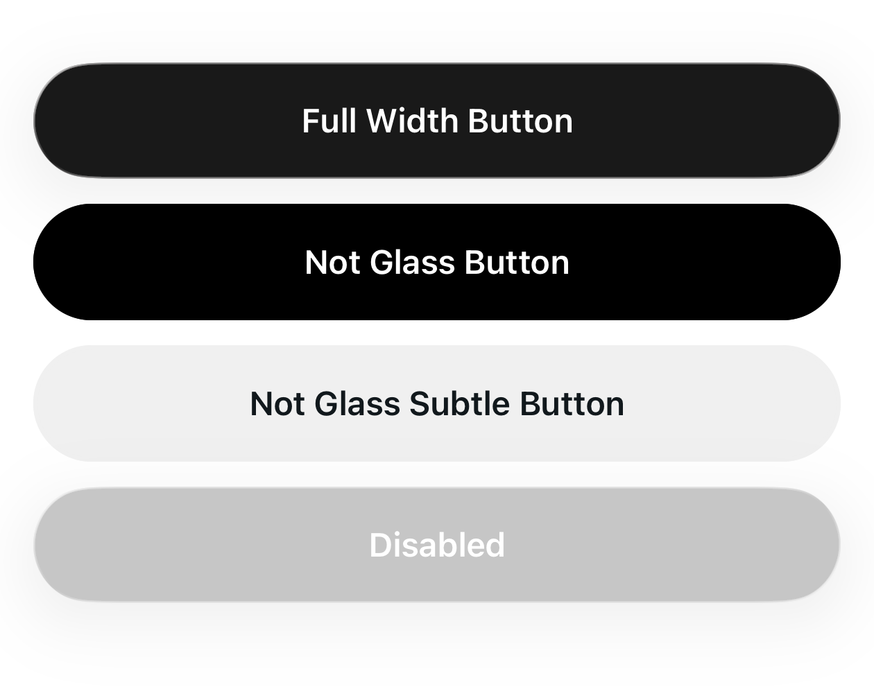 Window Button Layout Full Full width button variants